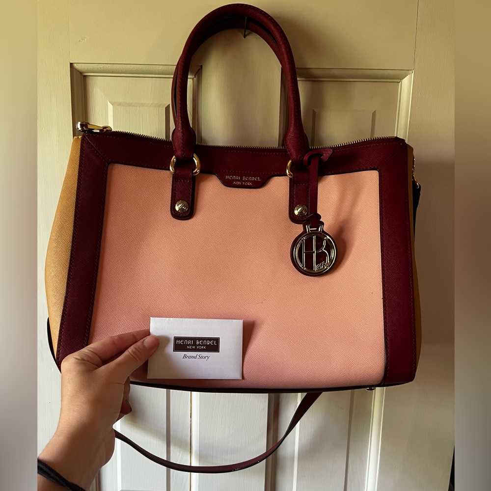 Multi-color Henri Bendel Messenger Bag NWT